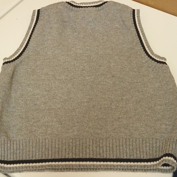 Carter's and George Boys 24M Vests, Red Flannel, Gray/Blue/Red Cardigan style - Picture 13 of 13